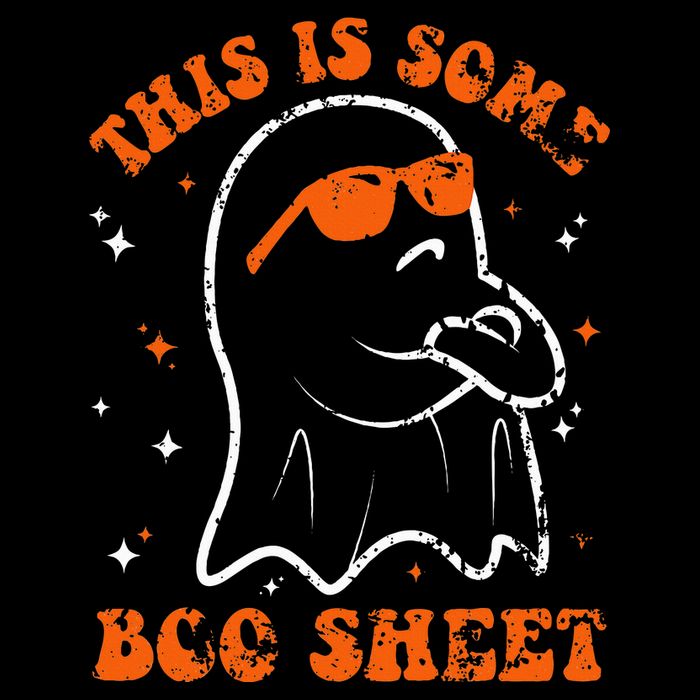 This Is Some Boo Sheet Funny Ghost Halloween Costume Retro Youth Performance Sprint T-Shirt