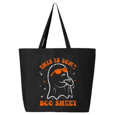 This Is Some Boo Sheet Funny Ghost Halloween Costume Retro 25L Jumbo Tote