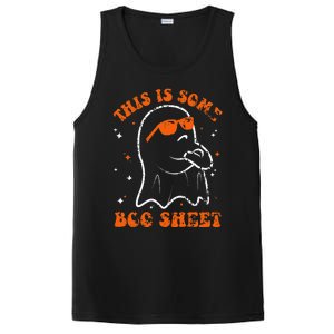 This Is Some Boo Sheet Funny Ghost Halloween Costume Retro PosiCharge Competitor Tank