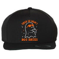 This Is Some Boo Sheet Funny Ghost Halloween Costume Retro Wool Snapback Cap