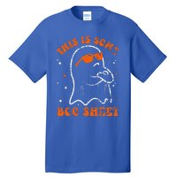 This Is Some Boo Sheet Funny Ghost Halloween Costume Retro Tall T-Shirt