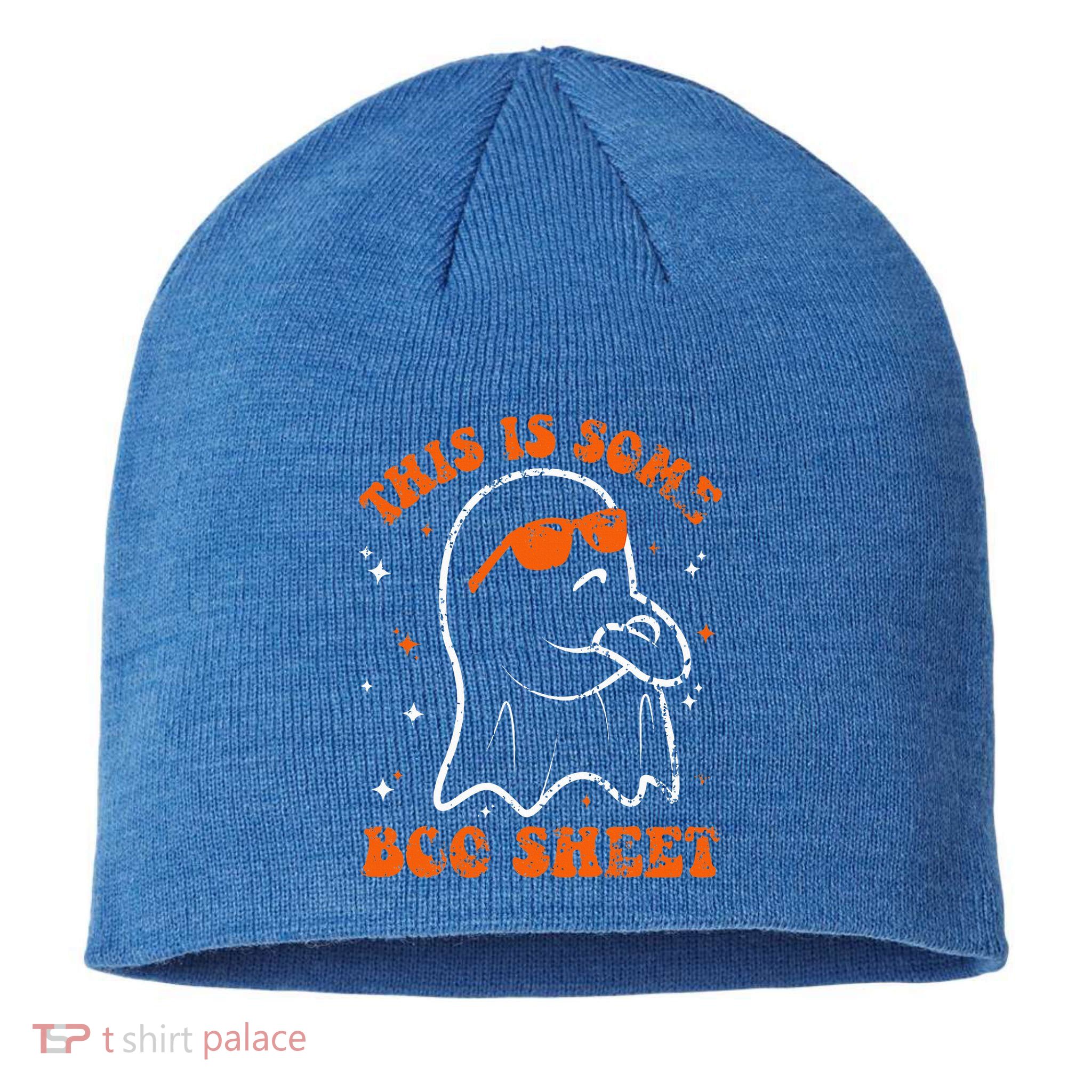 This Is Some Boo Sheet Funny Ghost Halloween Costume Retro Sustainable Beanie