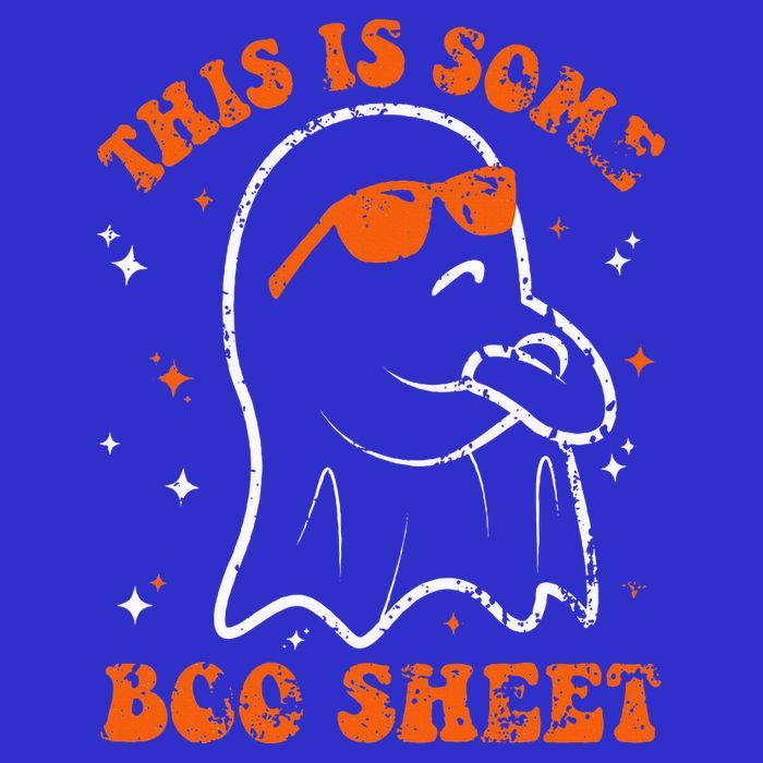 This Is Some Boo Sheet Funny Ghost Halloween Costume Retro Visor