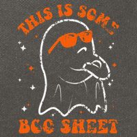 This Is Some Boo Sheet Funny Ghost Halloween Costume Retro Cotton Canvas Backpack