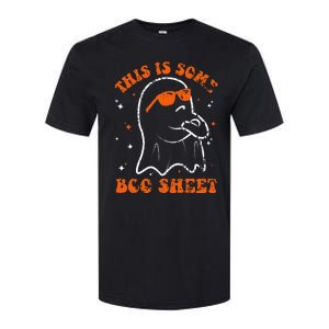 This Is Some Boo Sheet Funny Ghost Halloween Costume Retro Softstyle CVC T-Shirt