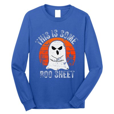 This Is Some Boo Sheet Ghost Halloween Costume Long Sleeve Shirt