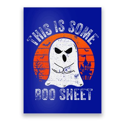 This Is Some Boo Sheet Ghost Halloween Costume Poster