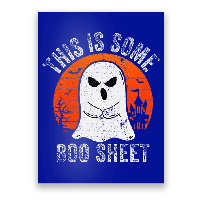 This Is Some Boo Sheet Ghost Halloween Costume Poster