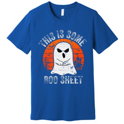 This Is Some Boo Sheet Ghost Halloween Costume Premium T-Shirt