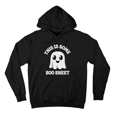 This Is Some Boo Sheet Ghost Retro Cute Halloween Hoodie