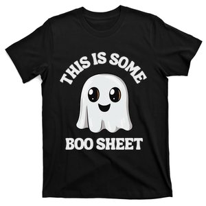 This Is Some Boo Sheet Ghost Retro Cute Halloween T-Shirt