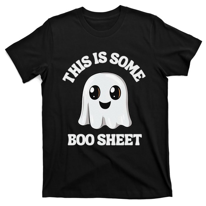 This Is Some Boo Sheet Ghost Retro Cute Halloween T-Shirt