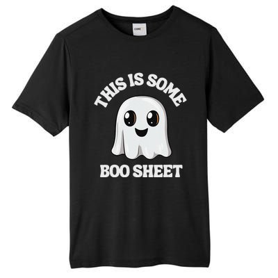 This Is Some Boo Sheet Ghost Retro Cute Halloween Tall Fusion ChromaSoft Performance T-Shirt