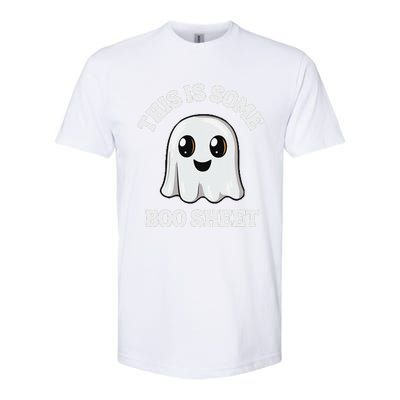 This Is Some Boo Sheet Ghost Retro Cute Halloween Softstyle CVC T-Shirt