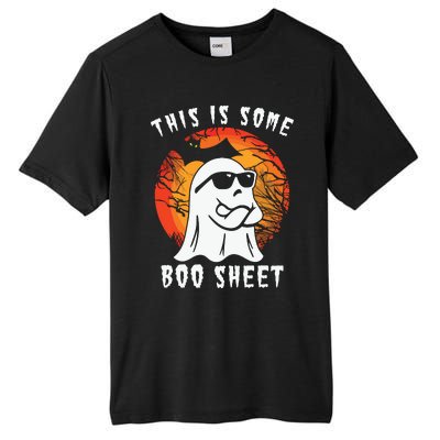 This Is Some Boo Sheet Halloween Ghost Funny Gifts Tall Fusion ChromaSoft Performance T-Shirt