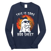 This Is Some Boo Sheet Halloween Ghost Funny Gifts Long Sleeve Shirt