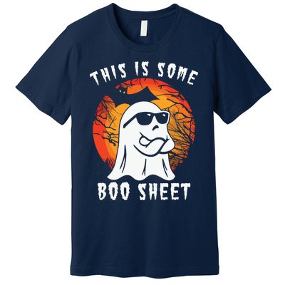 This Is Some Boo Sheet Halloween Ghost Funny Gifts Premium T-Shirt