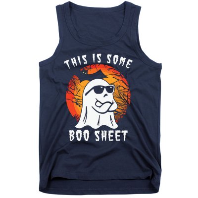 This Is Some Boo Sheet Halloween Ghost Funny Gifts Tank Top