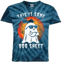 This Is Some Boo Sheet Halloween Ghost Funny Gifts Kids Tie-Dye T-Shirt