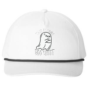 This Is Some Boo Sheet Halloween Ghost Funny Snapback Five-Panel Rope Hat