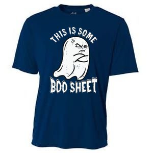 This Is Some Boo Sheet Halloween Ghost Funny Cooling Performance Crew T-Shirt