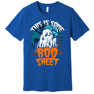 This Is Some Boo Sheet Ghost Halloween Costume Premium T-Shirt