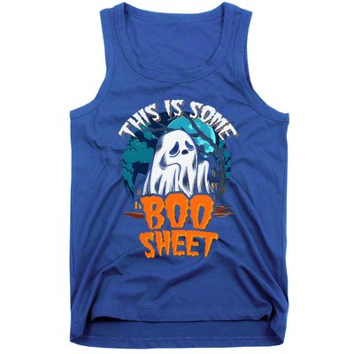 This Is Some Boo Sheet Ghost Halloween Costume Tank Top