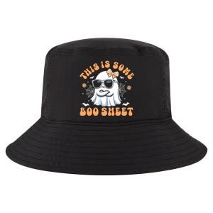 This Is Some Boo Sheet Women Cute Ghost Halloween Cool Comfort Performance Bucket Hat