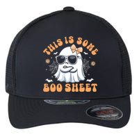 This Is Some Boo Sheet Women Cute Ghost Halloween Flexfit Unipanel Trucker Cap