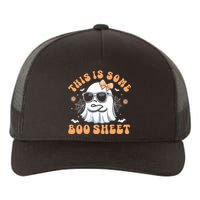 This Is Some Boo Sheet Women Cute Ghost Halloween Yupoong Adult 5-Panel Trucker Hat