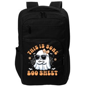 This Is Some Boo Sheet Women Cute Ghost Halloween Impact Tech Backpack