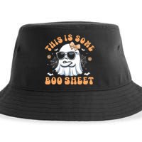 This Is Some Boo Sheet Women Cute Ghost Halloween Sustainable Bucket Hat