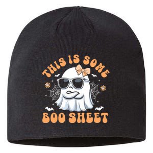 This Is Some Boo Sheet Women Cute Ghost Halloween Sustainable Beanie