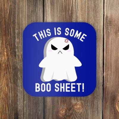 This Is Some Boo Sheet Halloween Ghost Costume Coaster