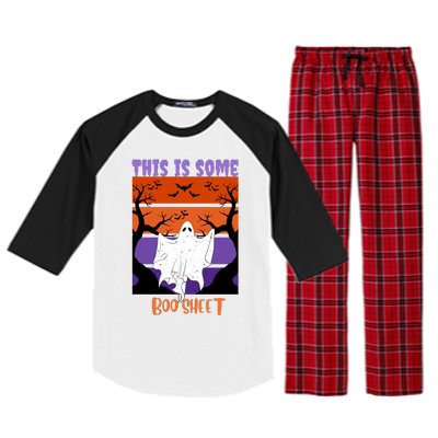 This Is Some Boo Sheet Raglan Sleeve Pajama Set