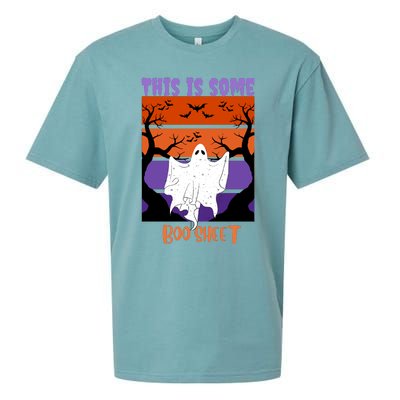 This Is Some Boo Sheet Sueded Cloud Jersey T-Shirt