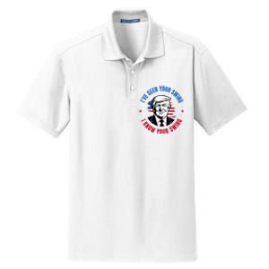 Trump IVe Seen Your Swing I Know Your Swing Funny Election Dry Zone Grid Polo