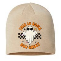 This Is Some Boo Sheet Halloween Ghost Funny Gift Sustainable Beanie