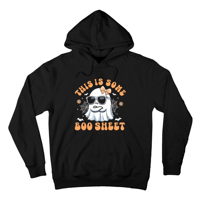 This Is Some Boo Sheet Cute Ghost Halloween Hoodie