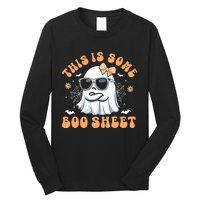 This Is Some Boo Sheet Cute Ghost Halloween Long Sleeve Shirt