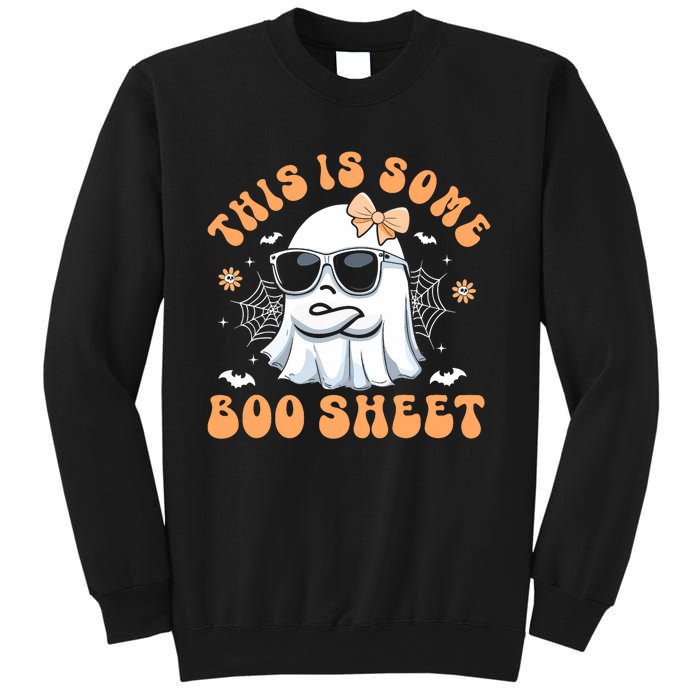 This Is Some Boo Sheet Cute Ghost Halloween Sweatshirt