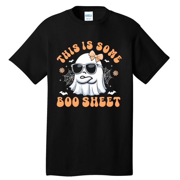 This Is Some Boo Sheet Cute Ghost Halloween Tall T-Shirt