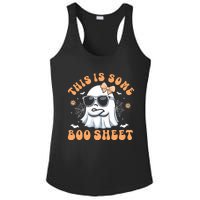 This Is Some Boo Sheet Cute Ghost Halloween Ladies PosiCharge Competitor Racerback Tank