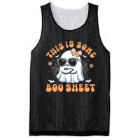 This Is Some Boo Sheet Cute Ghost Halloween Mesh Reversible Basketball Jersey Tank