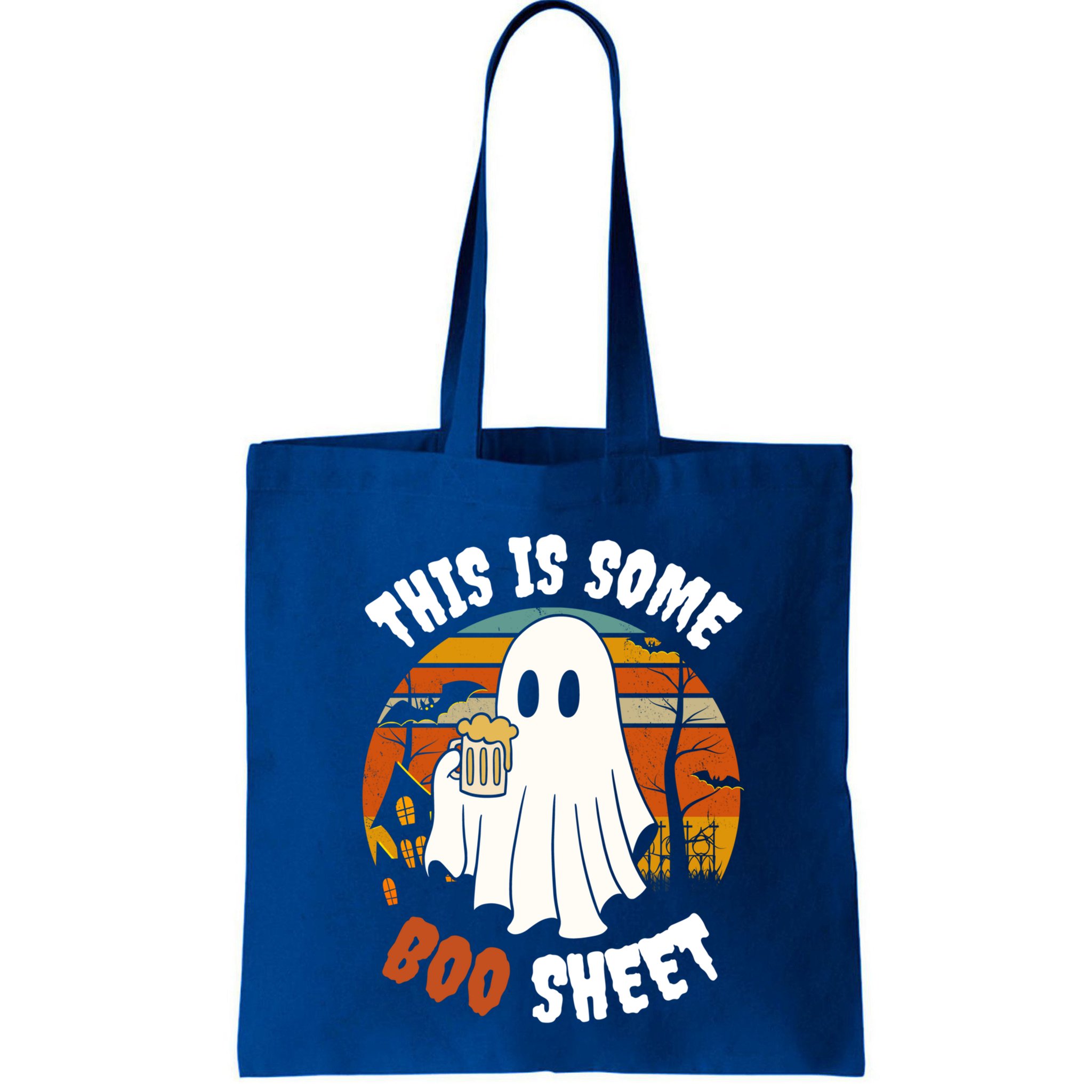 This Is Some Boo Sheet Funny Ghost Holding A Beer Halloween Gift Bag