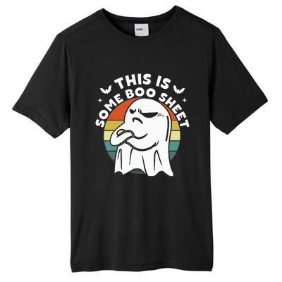 This Is Some Boo Sheet Ghost Halloween Costume Tall Fusion ChromaSoft Performance T-Shirt