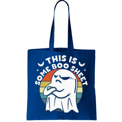 This Is Some Boo Sheet Ghost Halloween Costume Tote Bag