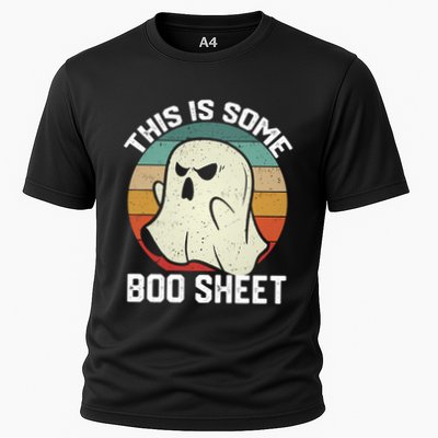 This Is Some Boo Sheet Funny Halloween Ghost Great Gift Cooling Performance Crew T-Shirt