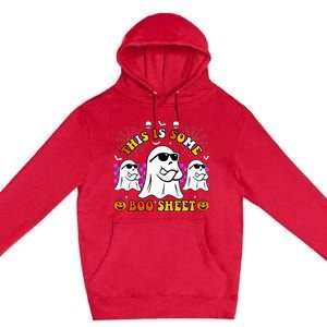 This Is Some Boo Sheet Funny Halloween Premium Pullover Hoodie