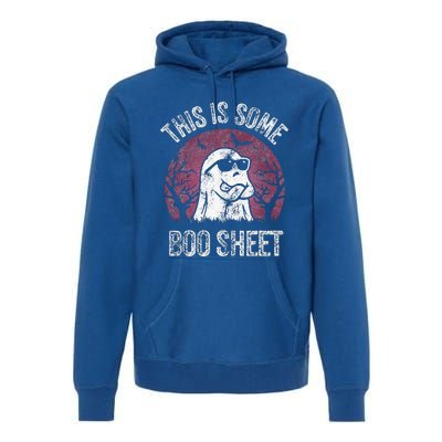 This Is Some Boo Sheet Ghost Halloween Costume Premium Hoodie